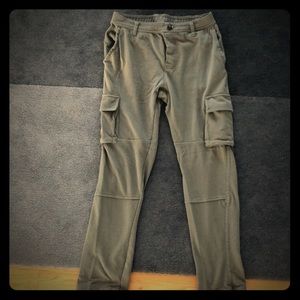 ROA Boys Green Kahle Sweatpants